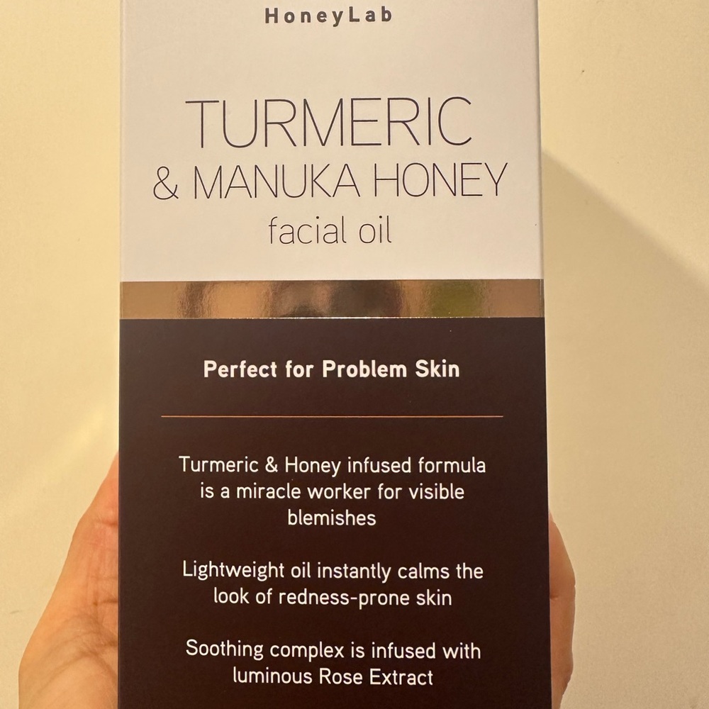 Turmeric & Manuka Honey Facial Oil - Cream
